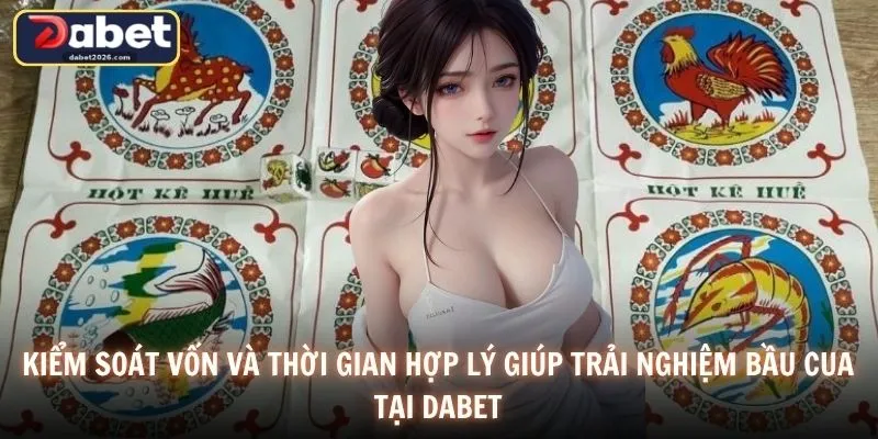 Kiểm soát vốn và thời gian hợp lý giúp trải nghiệm bầu cua tại DABET