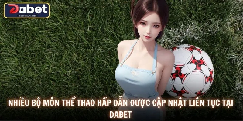 Nhiều bộ môn thể thao hấp dẫn được cập nhật liên tục tại DABET